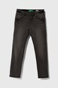United Colors of Benetton jeansy dziecięce Britney Planet friendly czarny 4DURCE00L.G.NOS