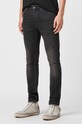 AllSaints - Džíny Cigarette černá ME020P