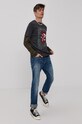 Jack & Jones Jeansy 12185877 granatowy AA00