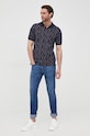 Emporio Armani jeansy 8N1J06.1D5QZ.NOS granatowy AA00