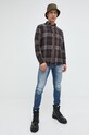 Jack & Jones jeansi Jjiglenn 12217077.BlueDenim bleumarin AA00