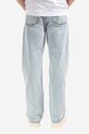 Abbigliamento Wood Wood jeans in cotone Al Rigid Denim Straight Fit 12225804.7051 blu