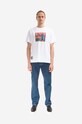 Хлопковые джинсы Wood Wood Al Rigid Denim Straight Fit 12235804.7051 голубой AA00