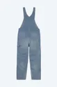 niebieski Carhartt WIP ogrodniczki jeansowe Bib Overall