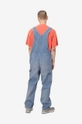 Carhartt WIP denim overalls blue