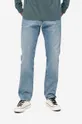 niebieski Carhartt WIP jeansy bawełniane Klondike Pant Męski