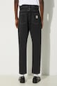 Carhartt WIP jeans I029208.BLACK.STON negru AW24