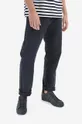 czarny Carhartt WIP jeansy bawełniane