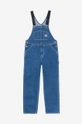 Bavlnené nohavice na traky Carhartt WIP Bib Overall