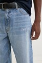 Naked Wolfe jeansi albastru signature.baggy.denim