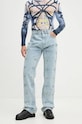 Y/Project jeansi EVERGREEN SNAP OFF JEANS albastru 207PA009