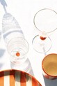 Κουζίνα και μπαρ Ποτήρι Zafferano Teca Frutta 250 ml TE00515 πορτοκαλί
