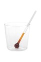 Zafferano szklanka z mieszadełkiem Spritzometro 385 ml 3-pack multicolor SPZ0101