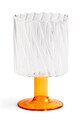 &k amsterdam zestaw kieliszków twirl orange 2-pack 347.03 pomarańczowy AA00