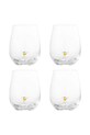 Bloomingville zestaw szklanek Misa 560 ml 4-pack transparentny 82061614