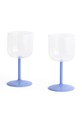 HAY zestaw kieliszków Tint Wine 7,5 x 15 cm 2-pack niebieski AB530.A668.AT92
