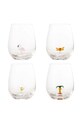 Bloomingville zestaw szklanek Misa 560 ml 4-pack transparentny 82061805
