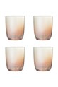 Bloomingville zestaw szklanek Aston 375 ml 4-pack brązowy 82072594