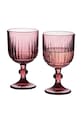 home & lifestyle set de pahare de vin Elise 350 ml 4-pack roz HTIA0220