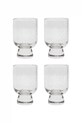 House Doctor zestaw szklanek HDRich 230 ml 4-pack transparentny 202100702