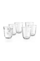 Eva Solo zestaw szklanek Facet 270 ml 6-pack transparentny 567433