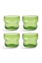 K Amsterdam zestaw szklanek ze szkła barwionego 0,15 l zielony 363.02