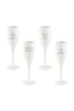 Koziol sada pohárikov na šampanské z plastu 100 ml biela 6299525
