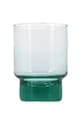 BonBistro zestaw szklanek ze szkła barwionego 370 ml turkusowy 614315