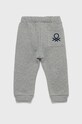 Дитячі бавовняні штани United Colors of Benetton 3J70GF010.P.NOS сірий AA00