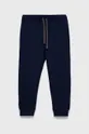 blu navy United Colors of Benetton pantaloni tuta in cotone bambino/a Ragazzi