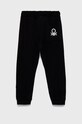 Детские хлопковые штаны United Colors of Benetton 3J70GF010.P.NOS чёрный AA00