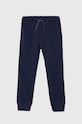 Παιδικό βαμβακερό παντελόνι United Colors of Benetton βαμβάκι σκούρο μπλε 3J68CF058.G.NOS