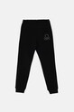 United Colors of Benetton pantaloni de bumbac pentru copii 3J68CF058.G.NOS negru AA00