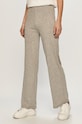 Pieces Spodnie z elastanem szary 17080434