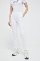 Oblečení Tepláky EA7 Emporio Armani 8NTP67.TJCQZ.NOS bílá