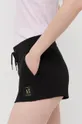 crna Pamučne kratke hlače Armani Exchange Ženski