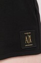 Хлопковые шорты Armani Exchange 8NYSMX.YJ68Z.NOS чёрный