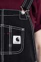 Carhartt WIP denim overalls W Bib Overall I029796. black