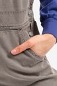 Carhartt WIP denim overalls Bib Overall Straight I030287. gray