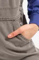 Rifľové nohavice na traky Carhartt WIP Bib Overall Straight I030287 BLACK Dámsky