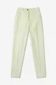 Штани з домішкою льону Wood Wood Courtney Mini Stripe Trousers  66% Бавовна, 34% Льон