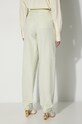 Oblečenie Nohavice s prímesou ľanu Wood Wood Courtney Mini Stripe Trousers 12211600-5291 PASTEL GREEN 12211600.5291 zelená