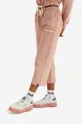 ροζ Βαμβακερό παντελόνι Ellesse Taran Cropped Jog Γυναικεία