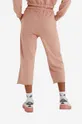 Βαμβακερό παντελόνι Ellesse Taran Cropped Jog ροζ