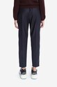 Oblečenie Vlnené nohavice A.P.C. WVBBL.F08360 tmavomodrá