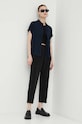 Samsoe Samsoe pantaloni F15404308 negru AA00