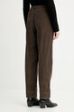 Одяг Вельветові штани American Vintage PADO137 коричневий