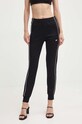 Diesel pantaloni de trening P-JAM-PIPING-D A15040.0DLAA negru AA00