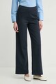 Marc O'Polo pantaloni tricotaj bleumarin M02411910033