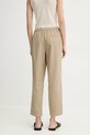 Odzież Marc O'Polo spodnie z domieszką lnu M03134010073 beżowy